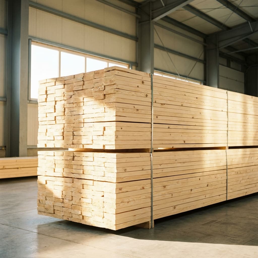 Softwood Lumber Stack